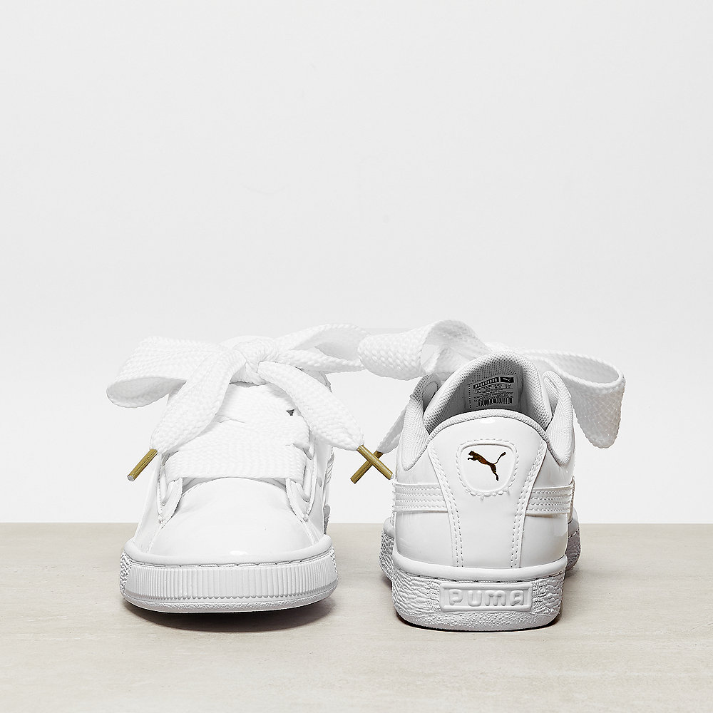 puma basket heart weiß schleife puma basket heart weiß schleife